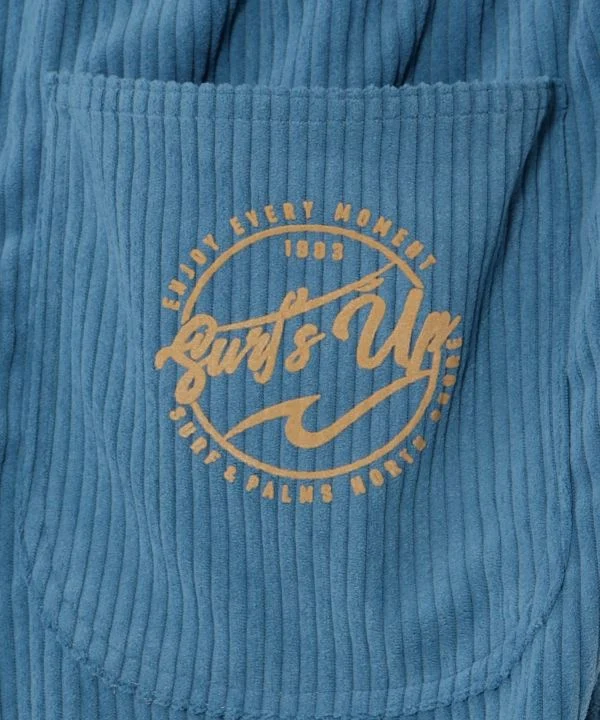 Pantalon imprimé floqué avec logo surf pour homme - SURF＆Palms