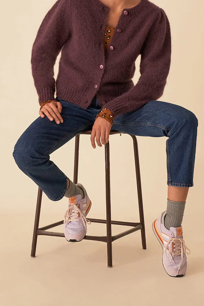 gilet apache violette