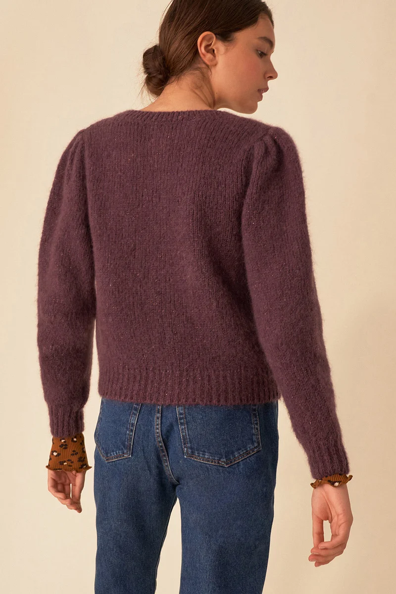 gilet apache violette