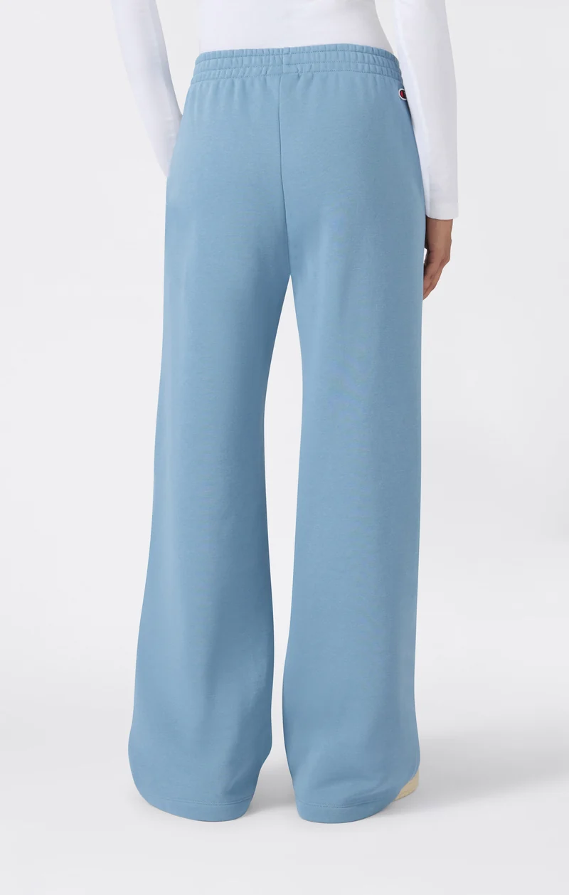 Women’s Wide Leg Trousers with Drawcord and Brushed Interior