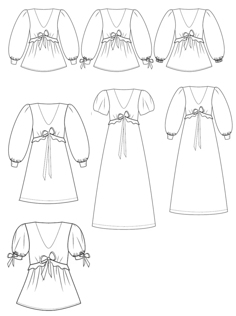 Patron de couture Hanaé