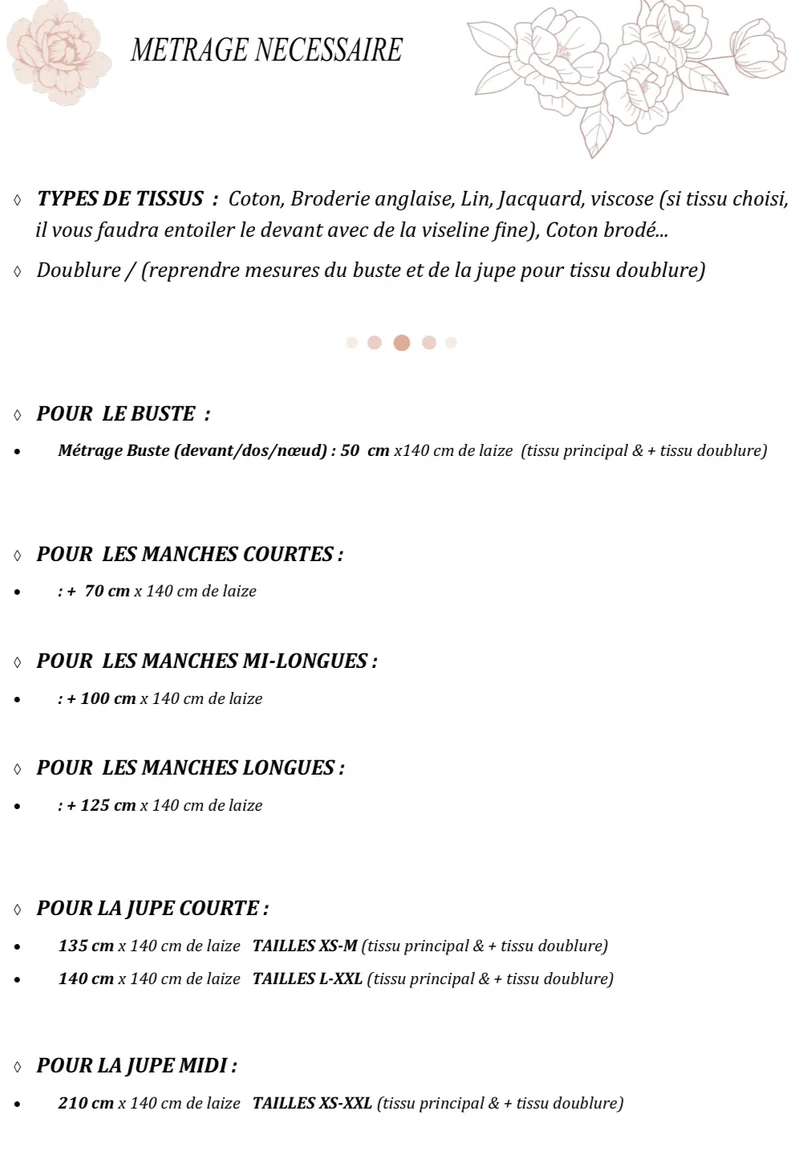 Patron de couture robe Tournesol