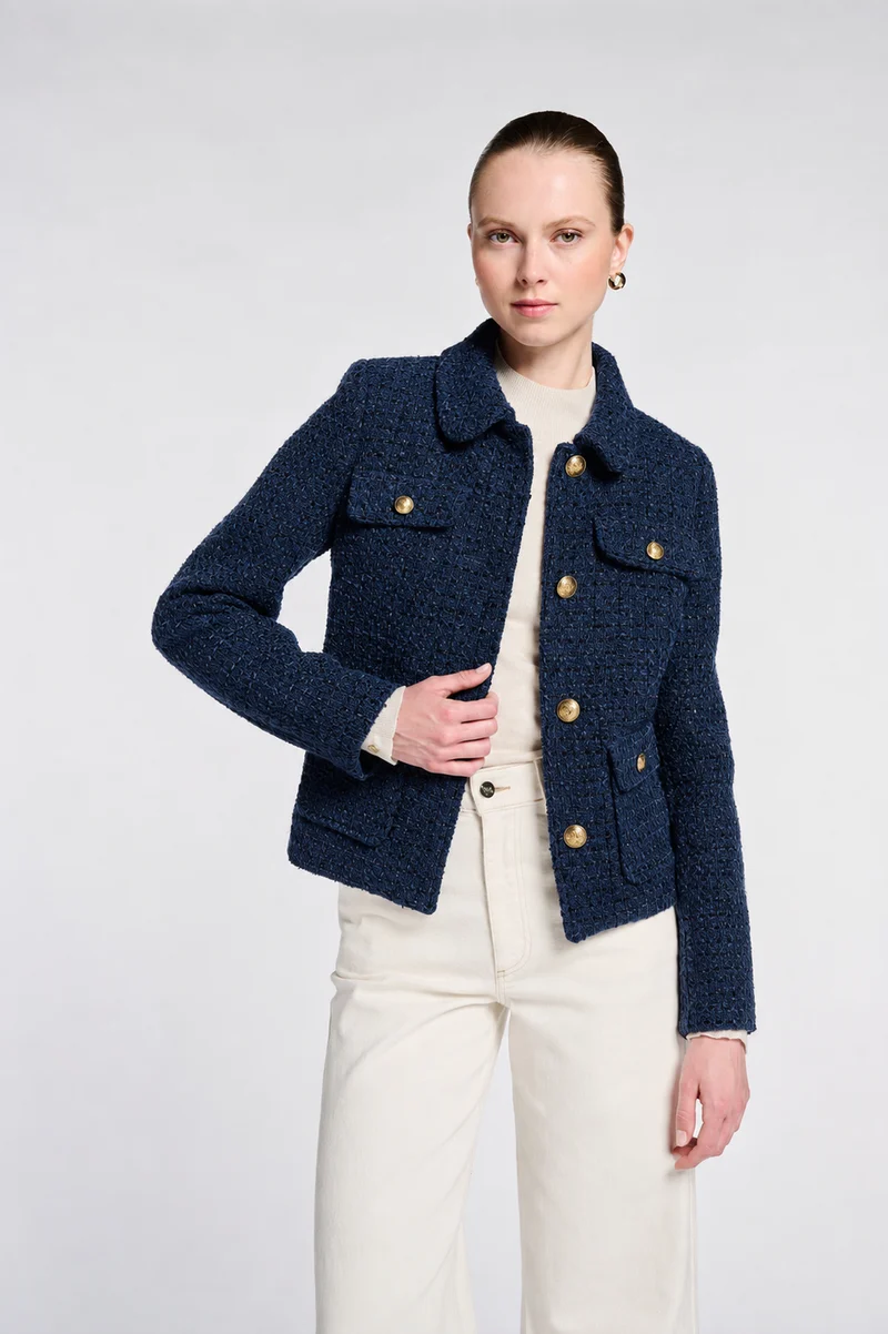 Veste en tweed