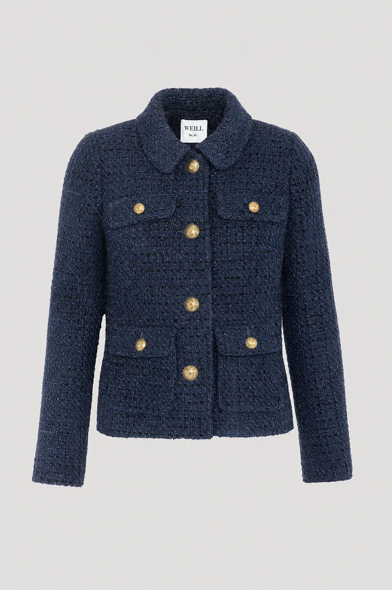 Veste en tweed
