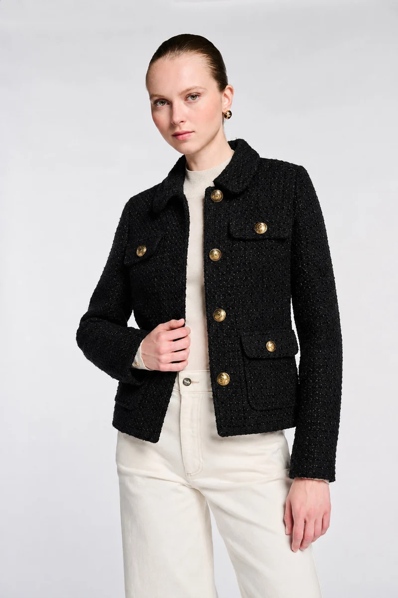 Veste en tweed