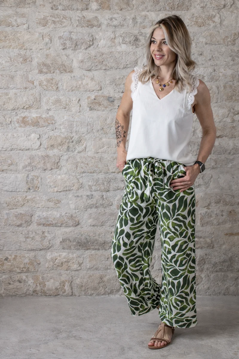 Blouse Zaria blanche