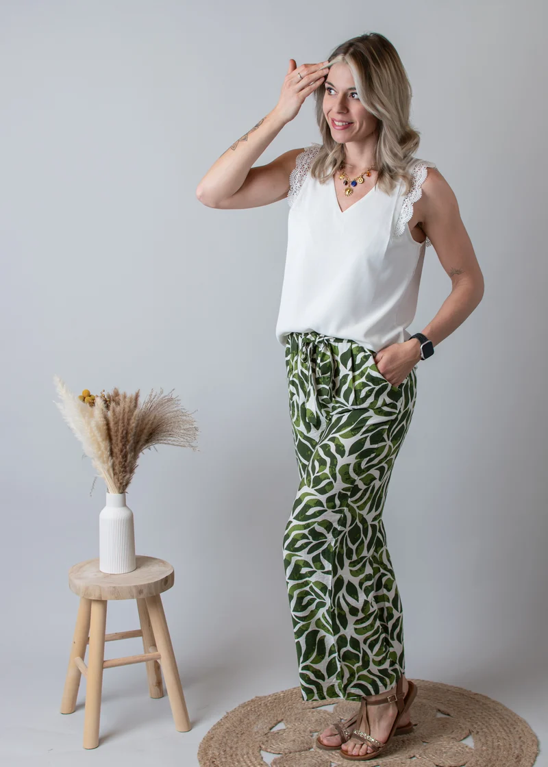 Blouse Zaria blanche