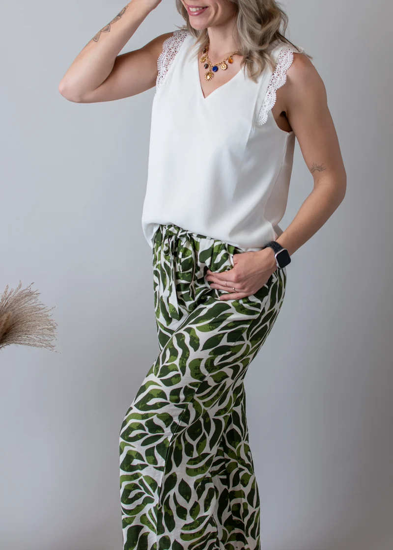 Blouse Zaria blanche