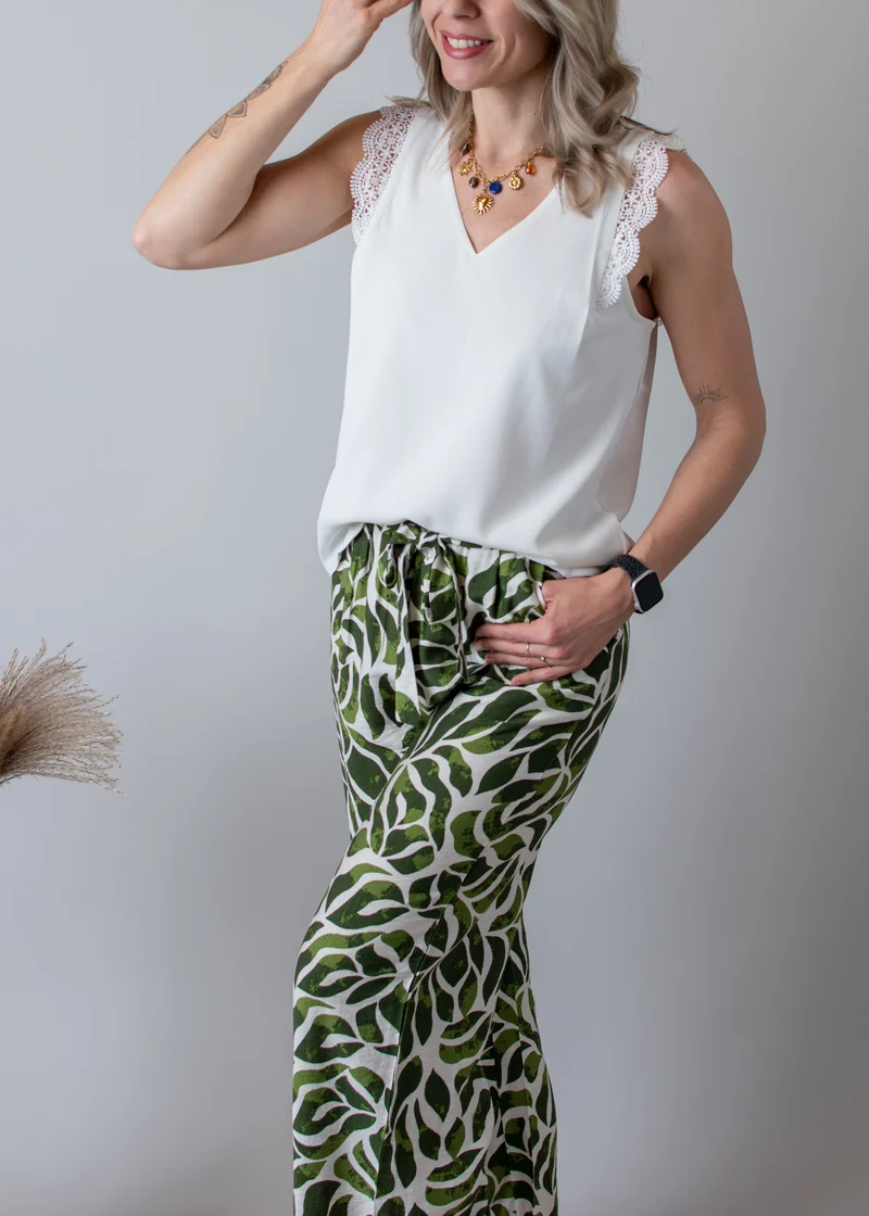 Blouse Zaria blanche