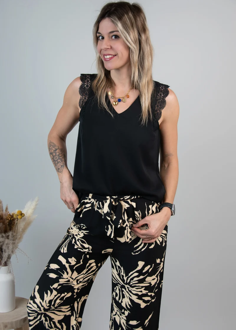 Blouse Zaria noir