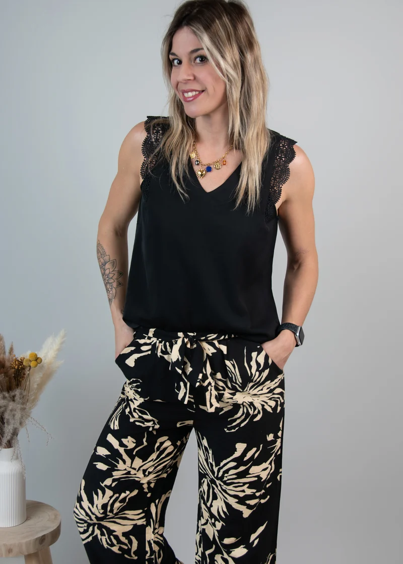 Blouse Zaria noir