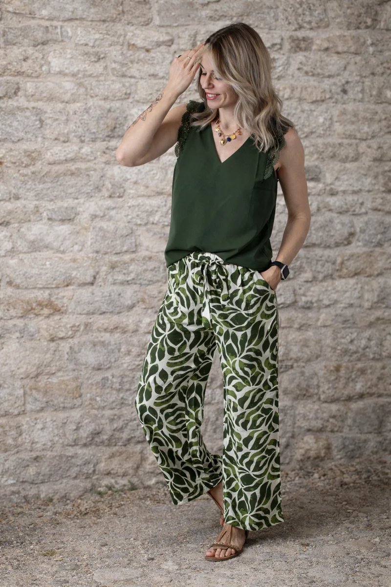 Blouse Zaria Kaki