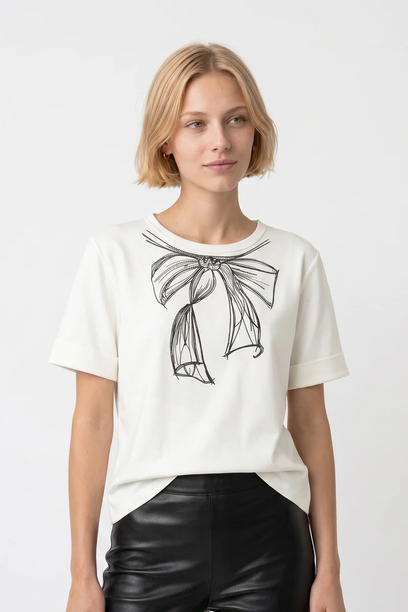 T-shirt nœud