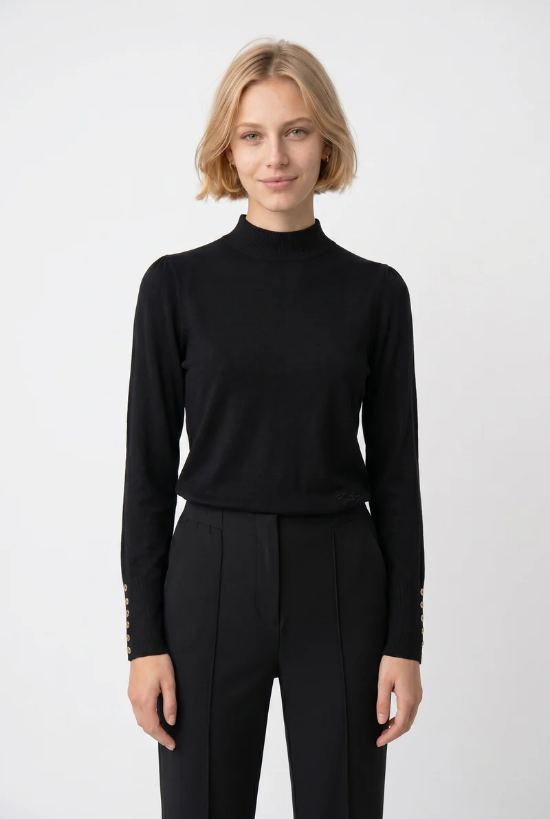 Pantalon à plis