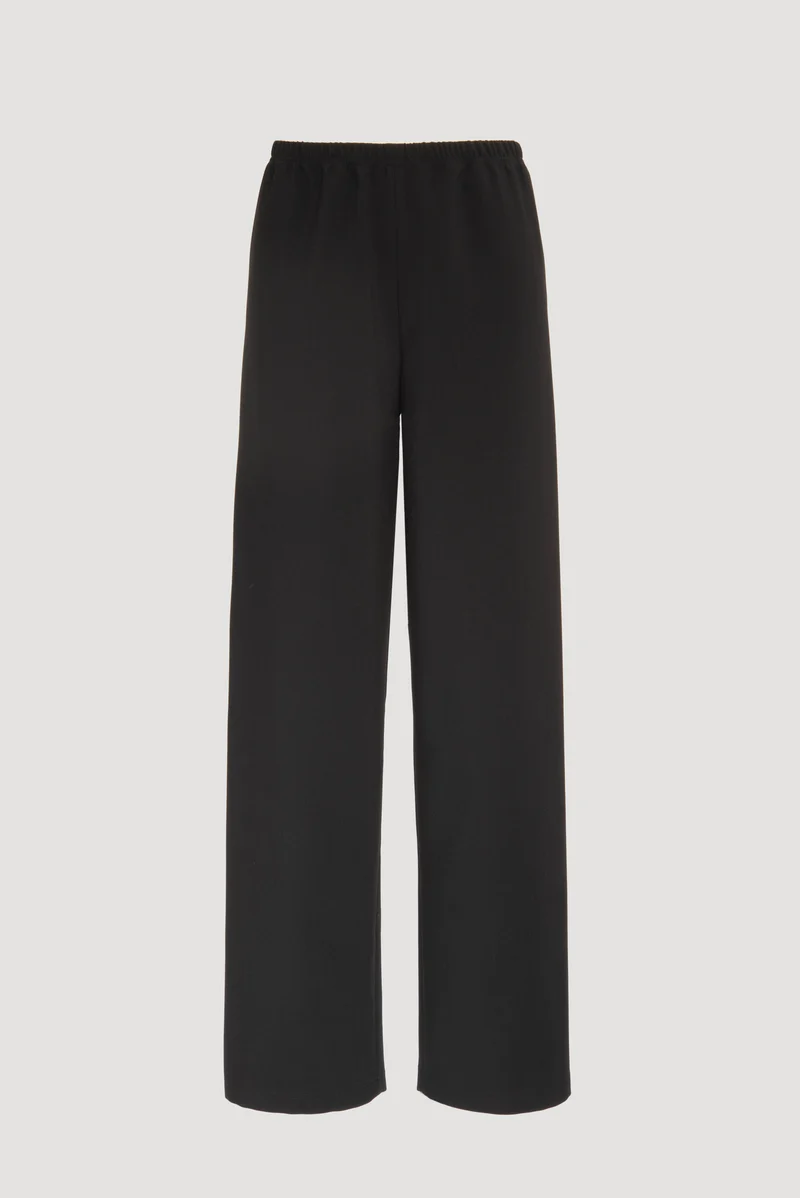 Pantalon large élastiqué