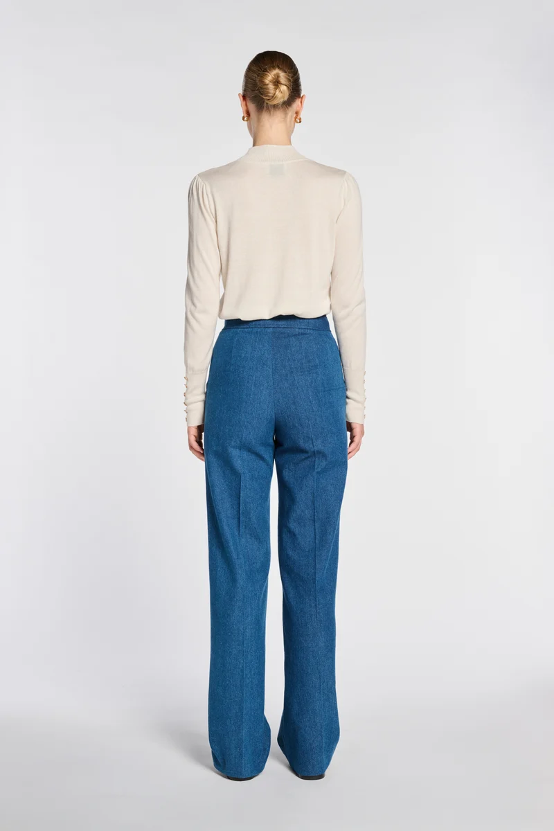 Pantalon à pont