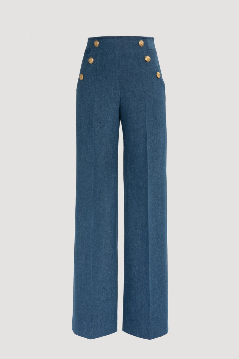 Pantalon à pont