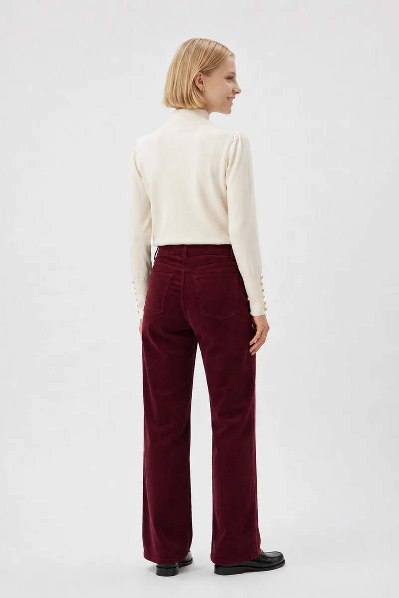 Jean large en velours