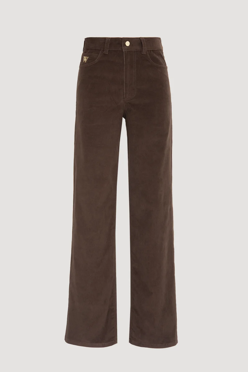 Jean large en velours