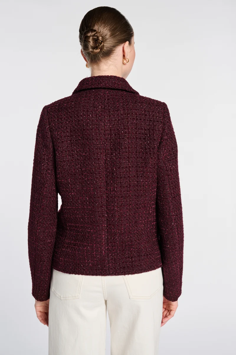 Veste en tweed