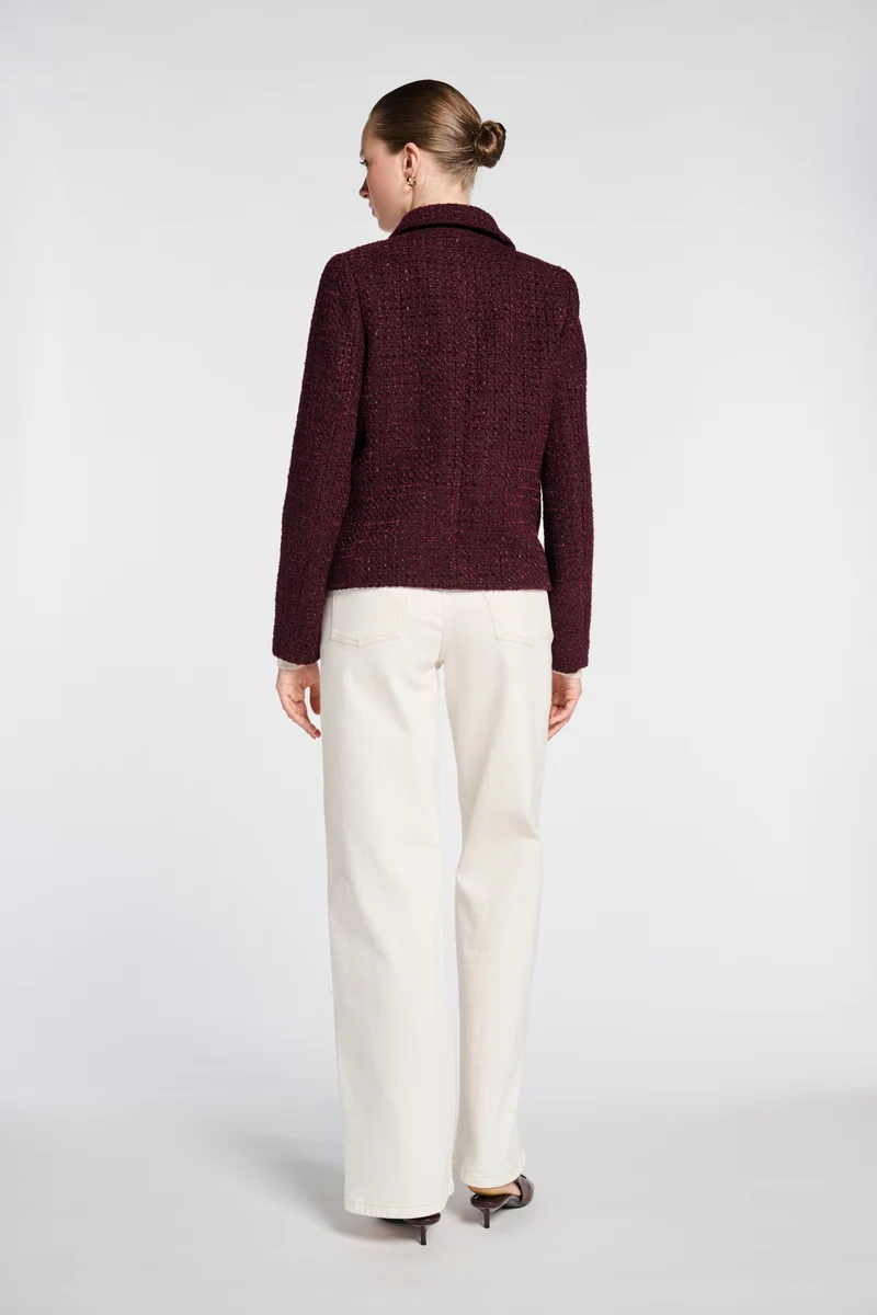 Veste en tweed
