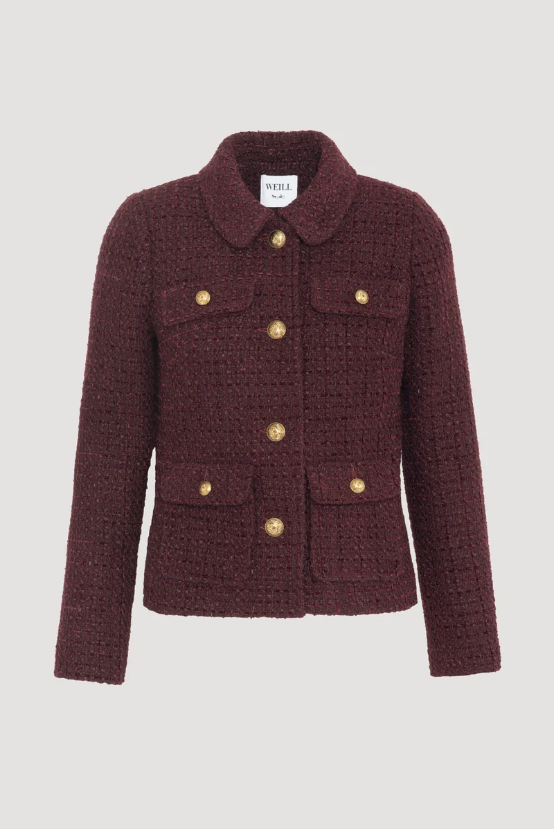 Veste en tweed