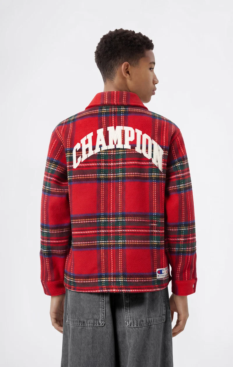Boys’ Check Coach Jacket Academy