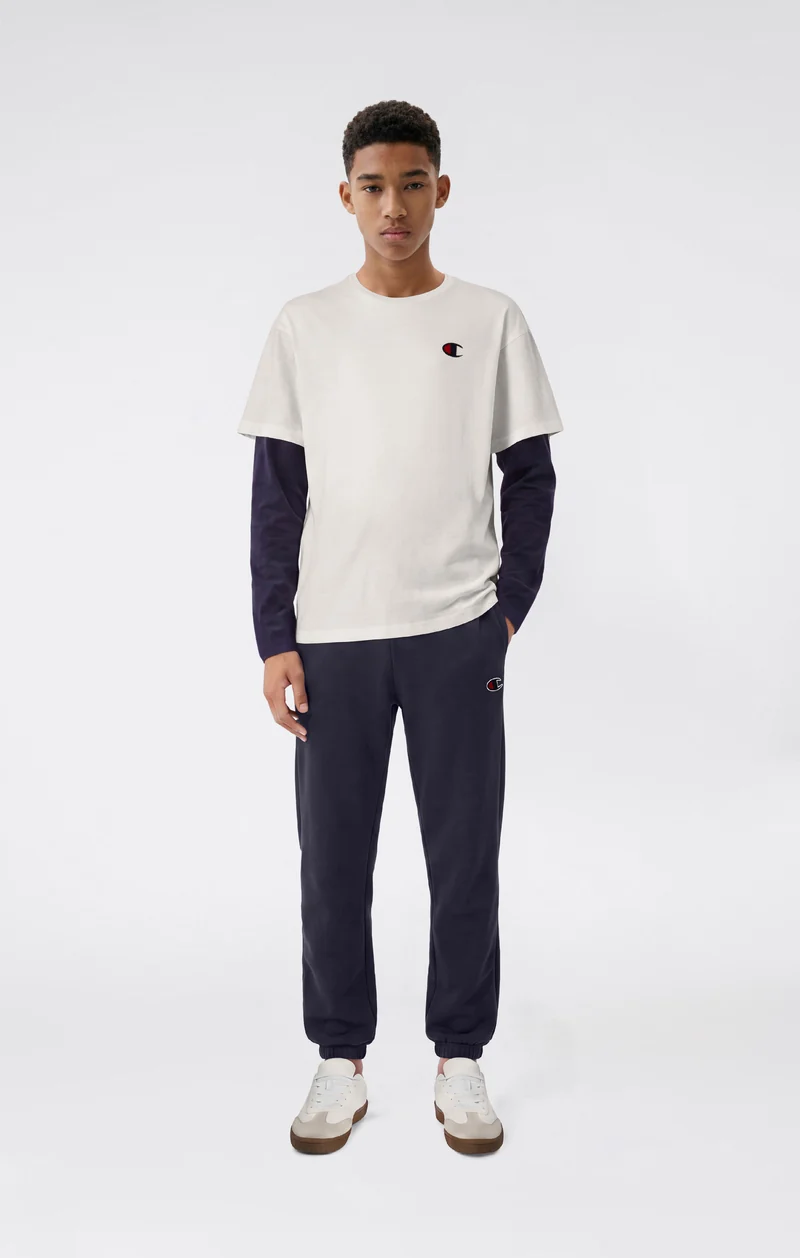 Boys’ Trousers with Cuffs and Brushed Interior Academy