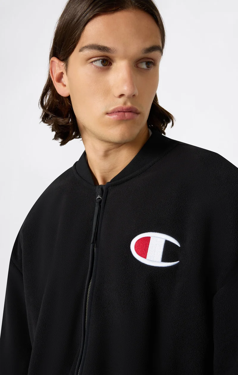 Men’s Stretch Fleece Bomber Jacket