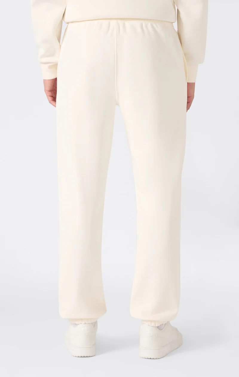 Men’s Trousers with Elasticated Cuffs, C Logo and Brushed Interior