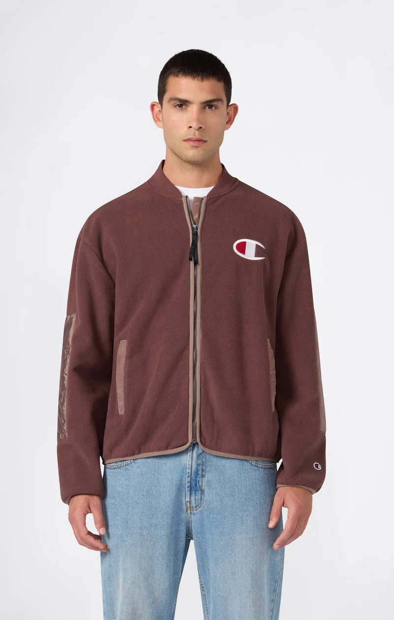 Men’s Stretch Fleece Bomber Jacket