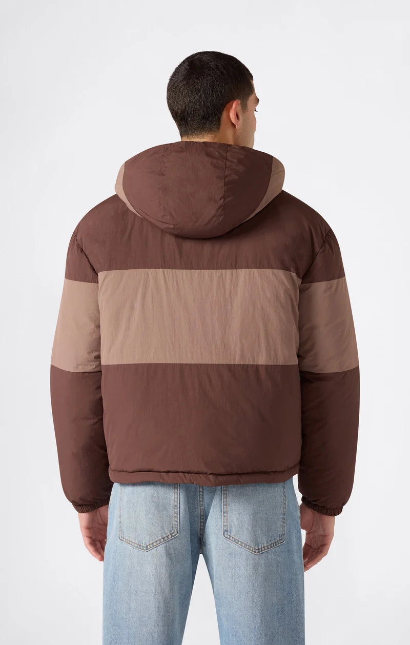 Men's Padded Hooded Jacket