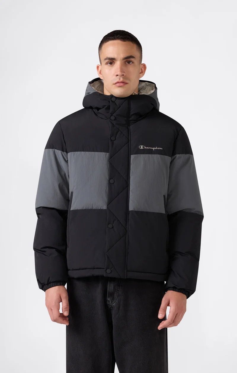 Men's Padded Hooded Jacket