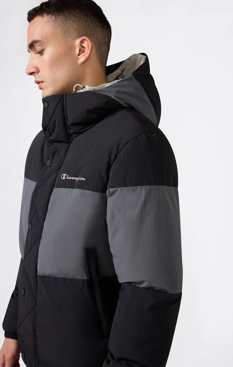 Men's Padded Hooded Jacket