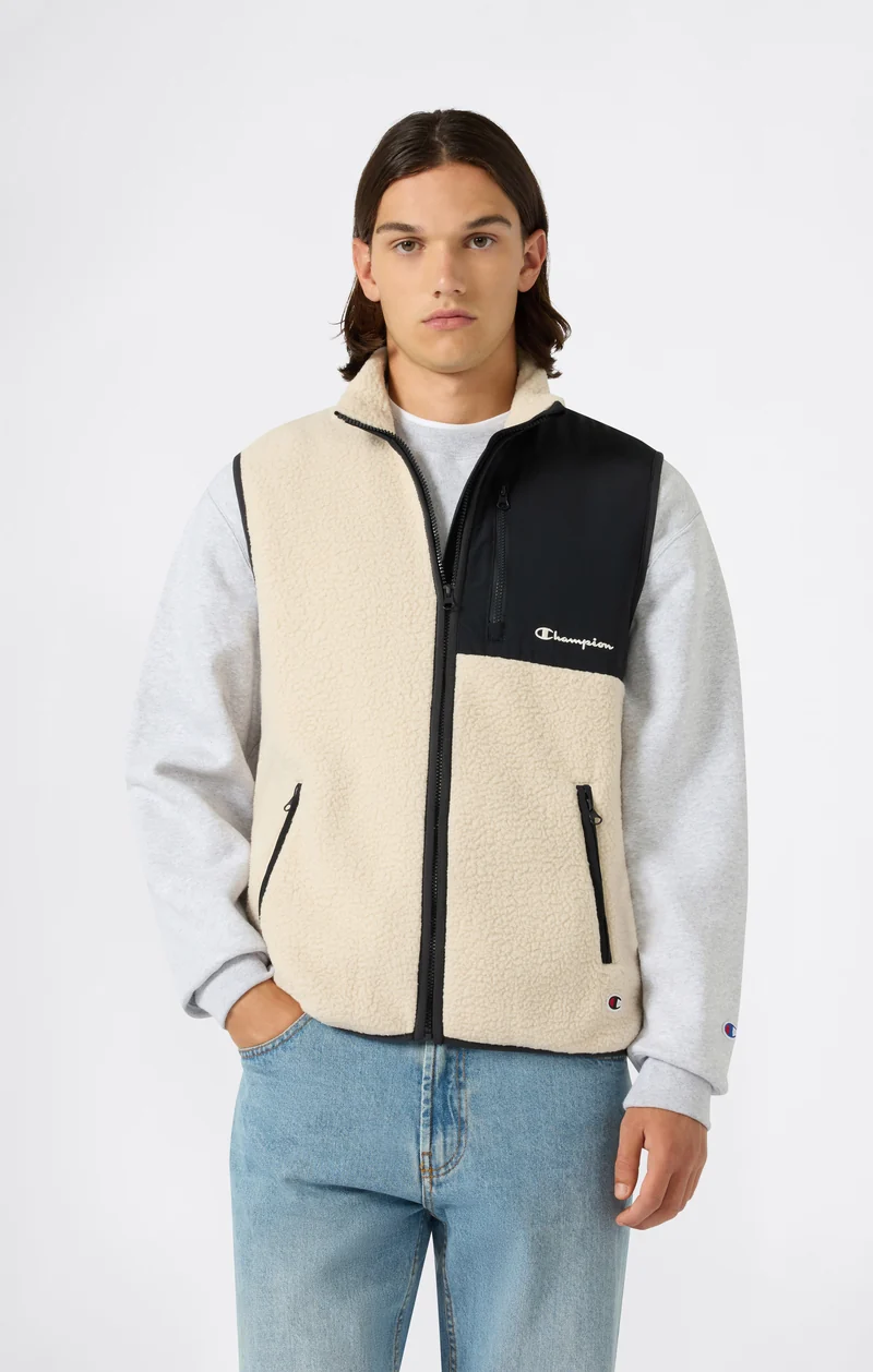 Men’s Zip-Up Fleece Gilet