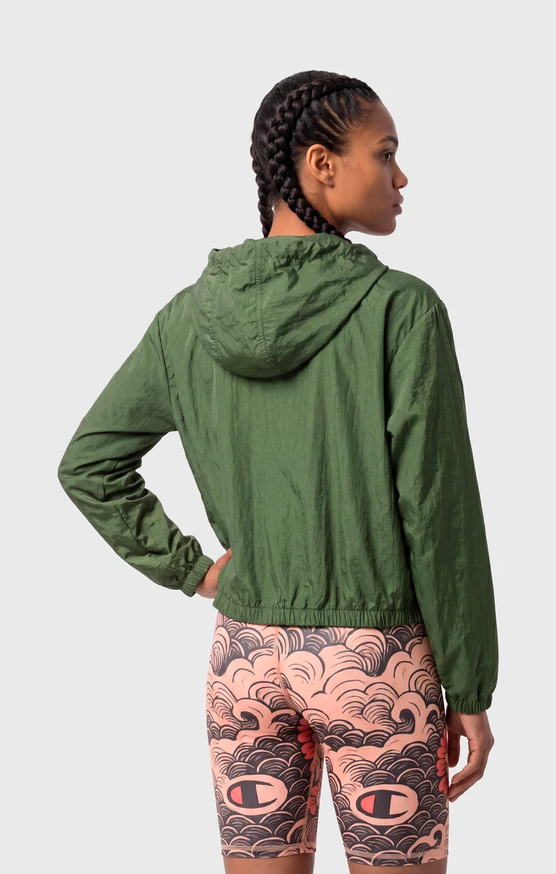 Women's C-Tech Hooded Rain Jacket