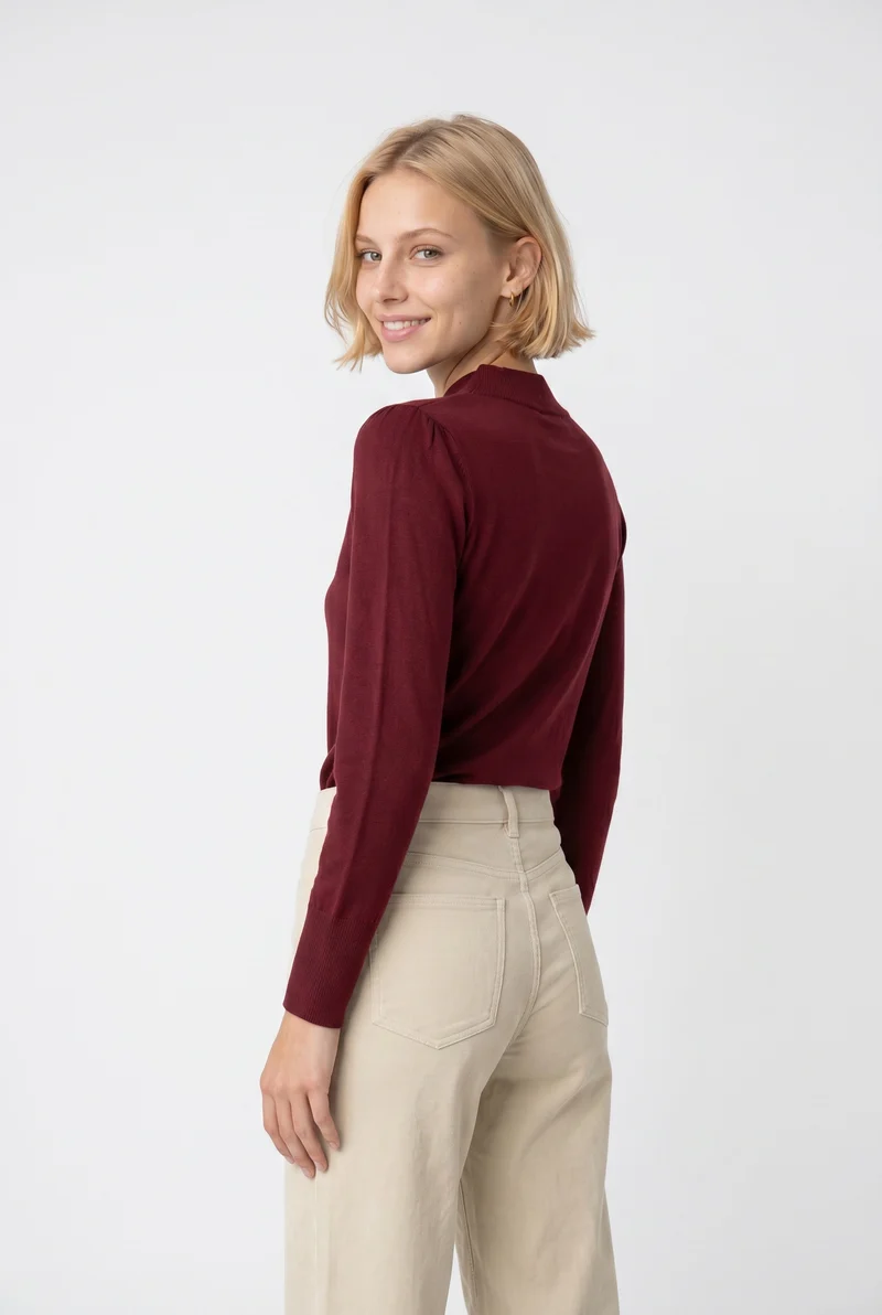 Jean large en velours