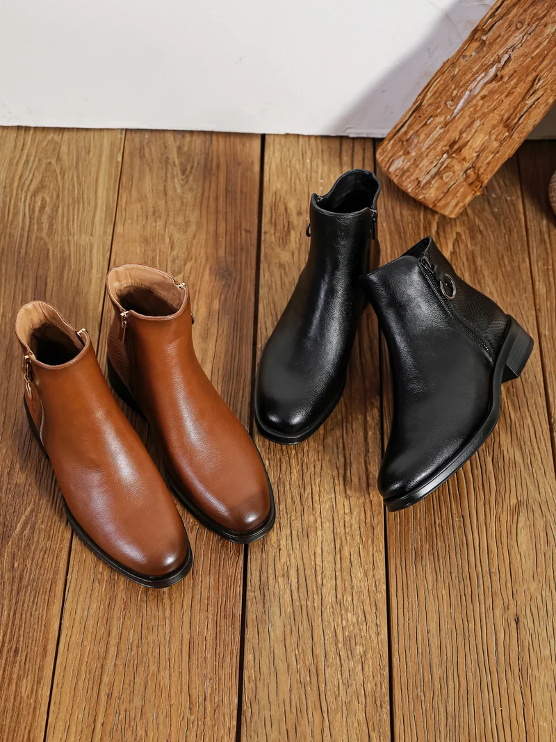 Bottines noires Roxane