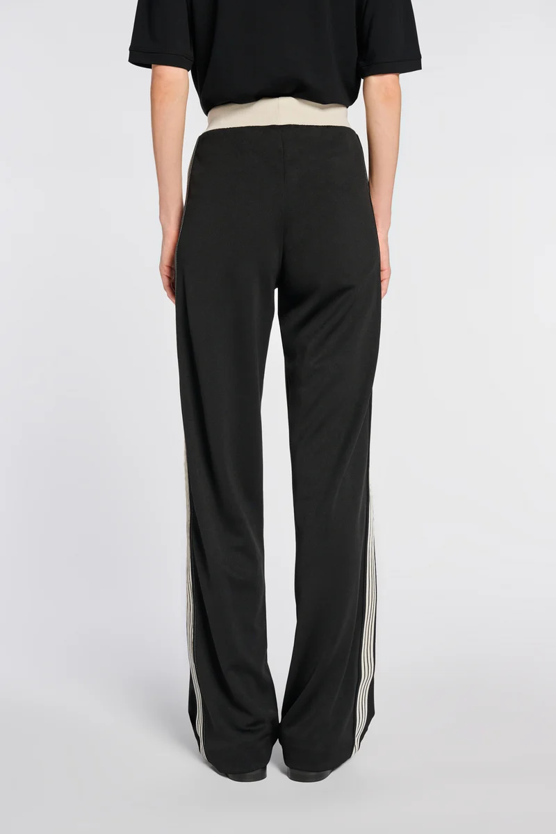 Pantalon jogging en jersey satiné