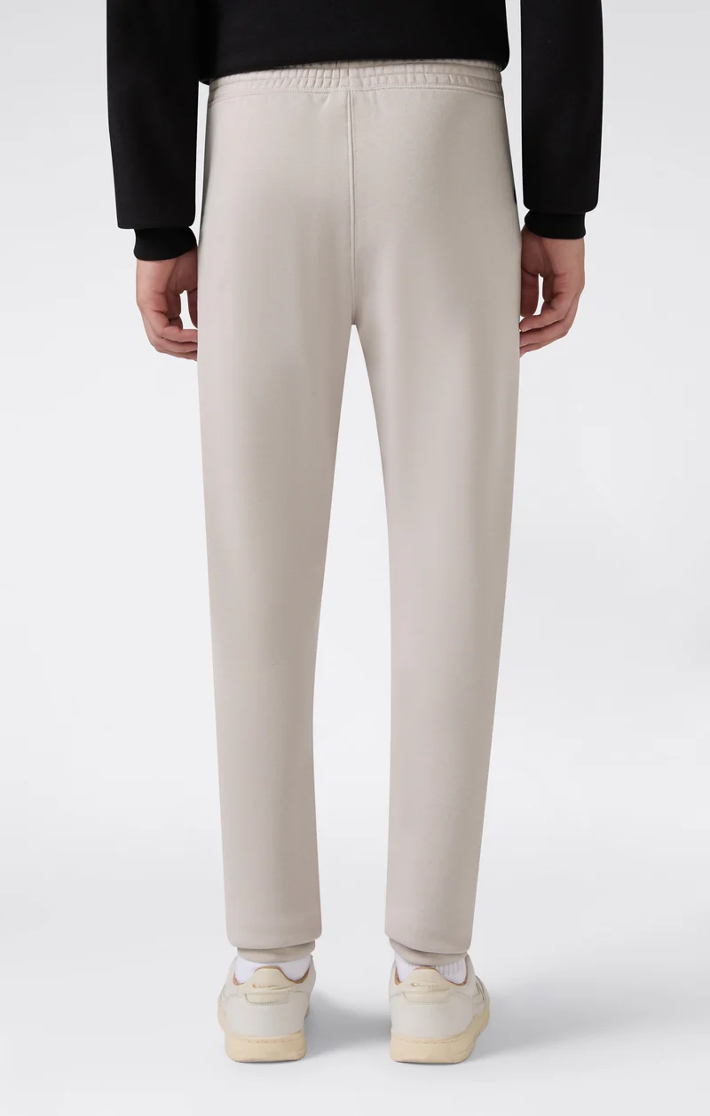 Men’s Slim Fit Fleece Pants with Cuffs and Brushed Interior Icons