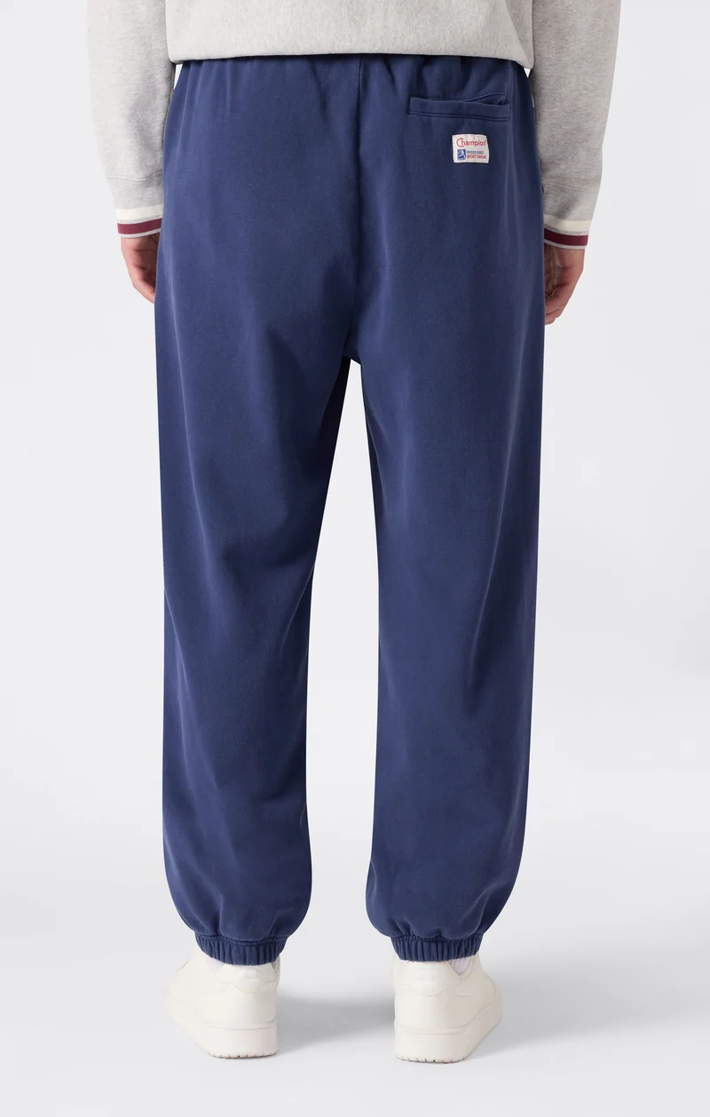 Men’s Reverse Weave Trousers with Cuffs and Brushed Interior Modern Ametora