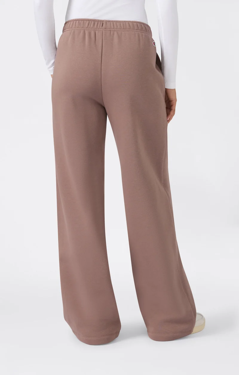 Women’s Wide Leg Trousers with Drawcord and Brushed Interior