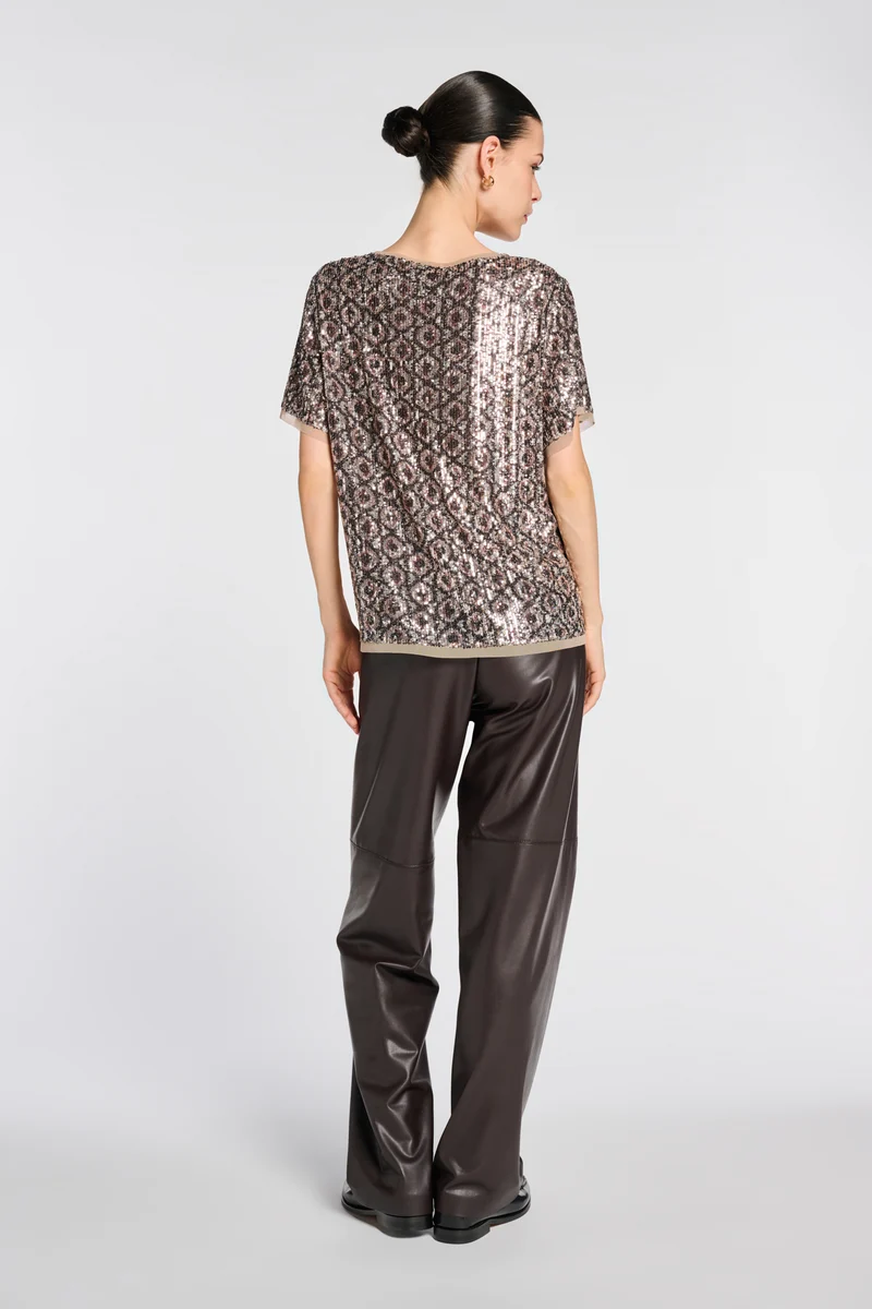Top à sequins