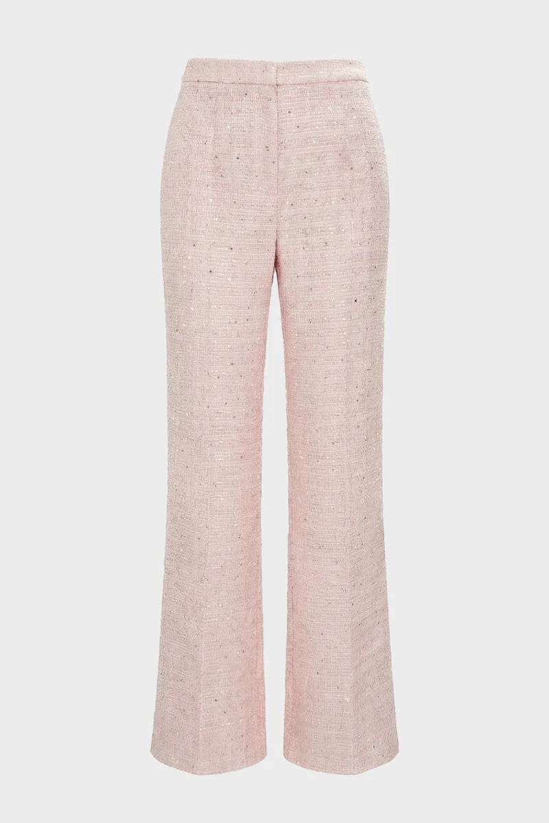 Pantalon en tweed