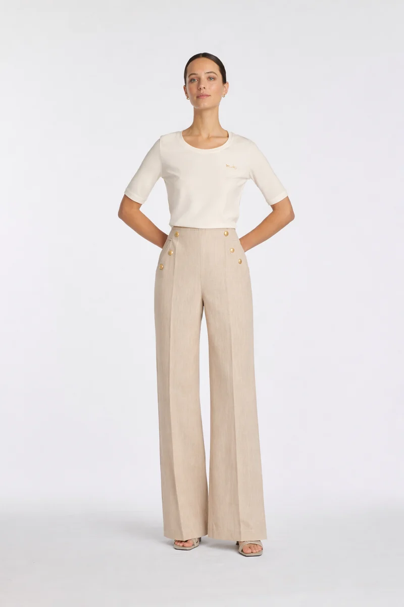 Pantalon à pont