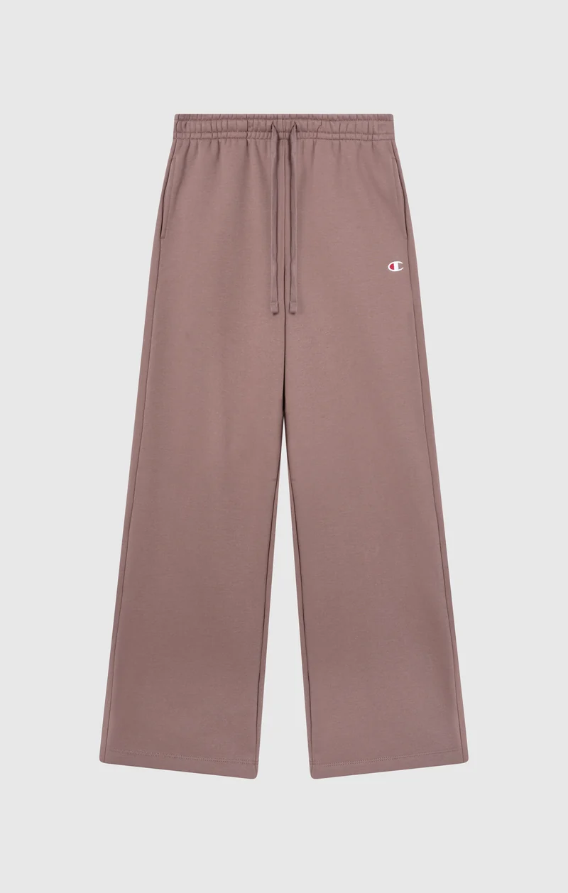 Women’s Loose Straight-Hem Trousers with Brushed Interior