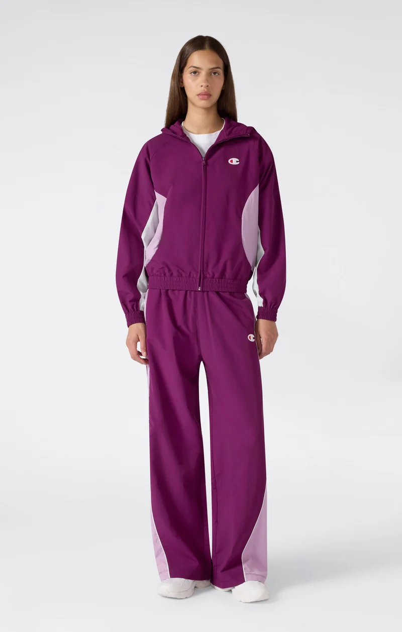 Women’s Wide Leg Nylon Trousers