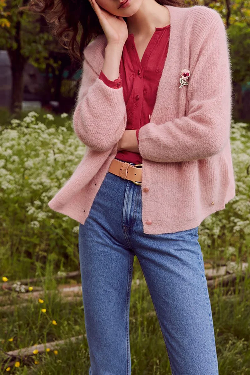 gilet diano peony