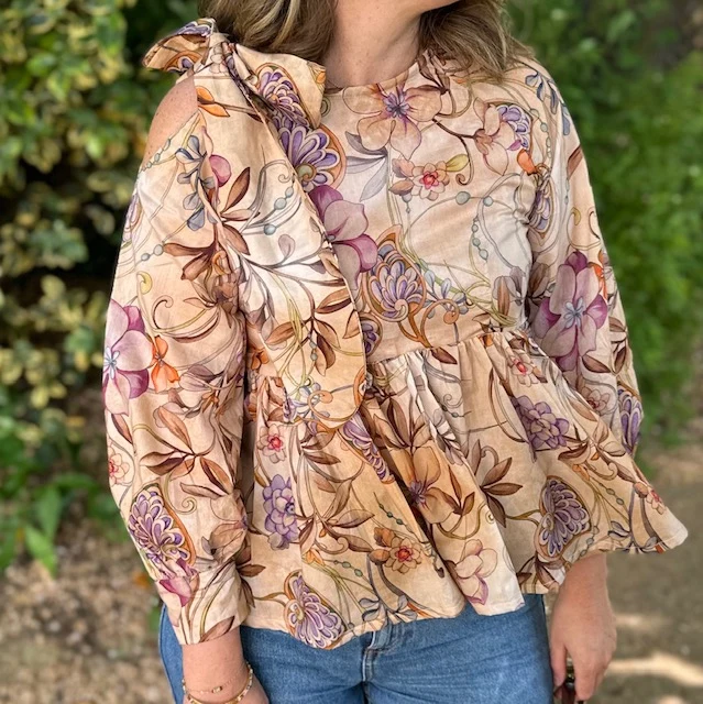 Patron de couture robe/blouse Alysse