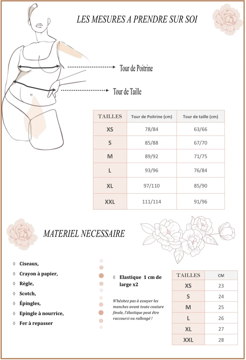 Patron de couture Hibiscus